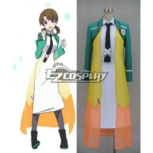 Mahouka Koukou no Rettousei / The Irregular at Magic High School Mari Watanabe Girls Party Dress Halloween Cosplay Costume E001