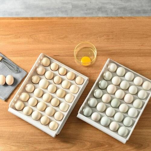 Lightweight Good Egg Storage Case Accessories Egg Organizer Space-saving for Kitchen