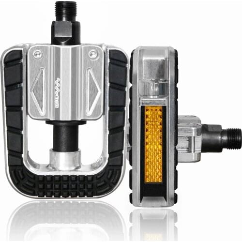 Brand New And High Quality A Pair Mountain Road Bike Pedal Aluminum Bicycle Replacement Folding Reflective Pedals Universal Use