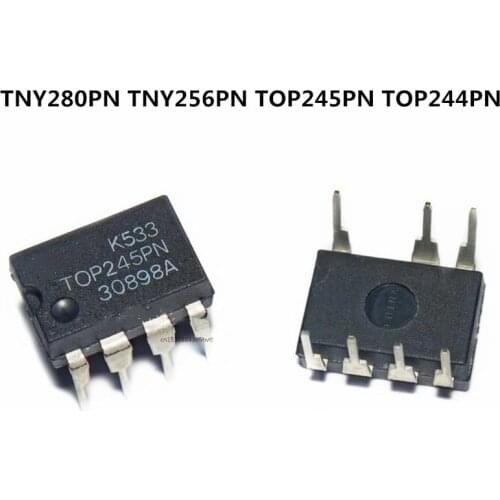 Original 5pcs/ TNY280PN TNY256PN TOP245PN TOP244PN DIP-7