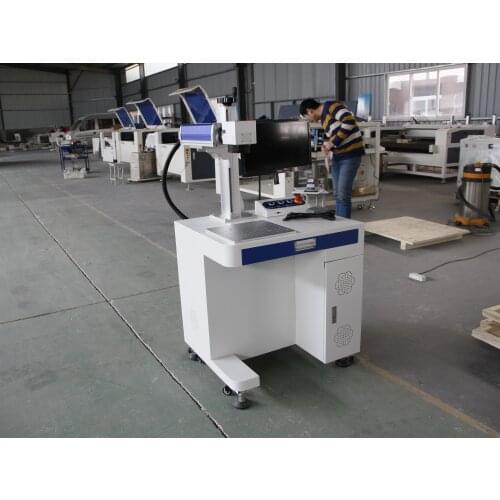 Factory direct 20W/30W Raycus fiber laser metal marking machine engraving machine for aluminum gold, silver and copper engraving