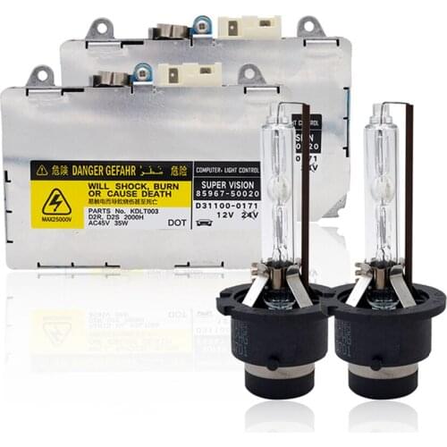 SKYJOYCE HID D2S D4S Xenon Headlight Kit 35W Yeaky D2S 4500K D4S 5500K D2R D4R 6500K HID Bulb 85967-50020 D2S HID Ballast Kit