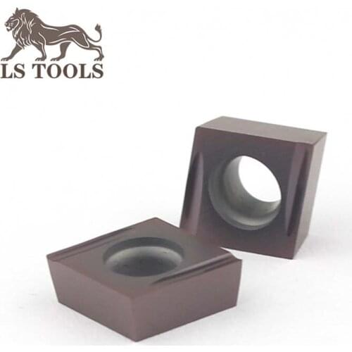 LS Lathe turning tools CCGT09T302E R-U CCGT060202 04 inserts blade fine grooving internal turning tools carbide blade for Metal