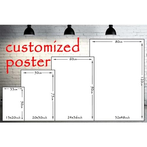 No Framed 1 Piece Posters Customized for Your Home HD Print Canvas Wall Art Pictures Decor Paintings Room Decoration Accessories