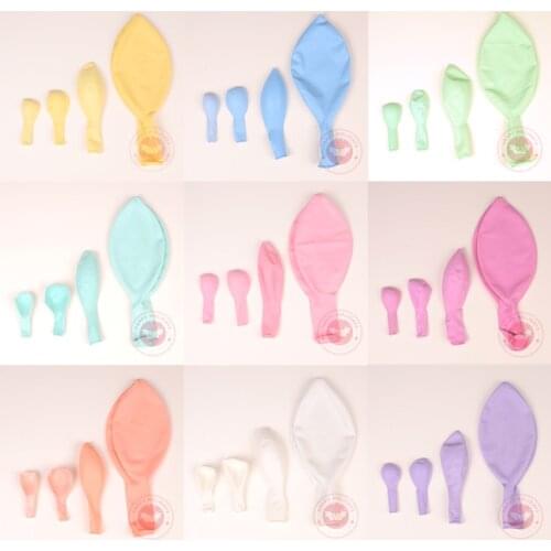 18inch 36inch Large Pastel Round Balloons Big Beautiful Birthday Party Inflatable Helium Matte Macaron Baloon Arch Decoration