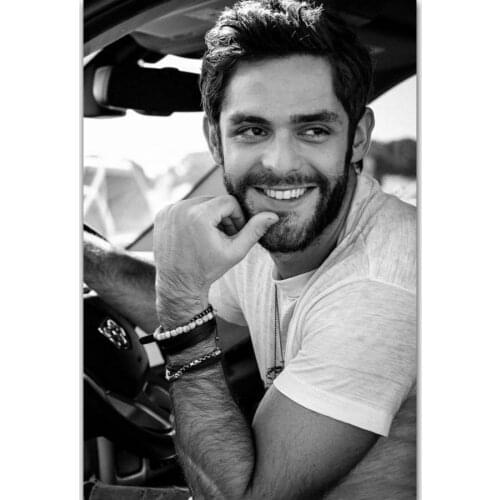 B030 Thomas Rhett Actor Music Singer Star Silk Cloth Poster Art Bedroom Decoration