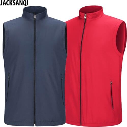 JACKSANQI Women Mens Hiking Vest Outdoor Sports Man Camping Climbing Trekking Fishing Sleeveless Jacket Male Thermal Coat RA337