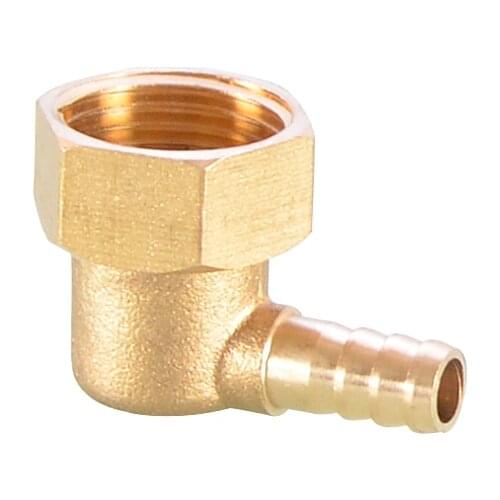 1/2" BSP Female Thread Brass Elbow 90 Degree Barbed Pipe Fitting Coupler Connector 4mm 6mm 8mm 10mm Hose Barb