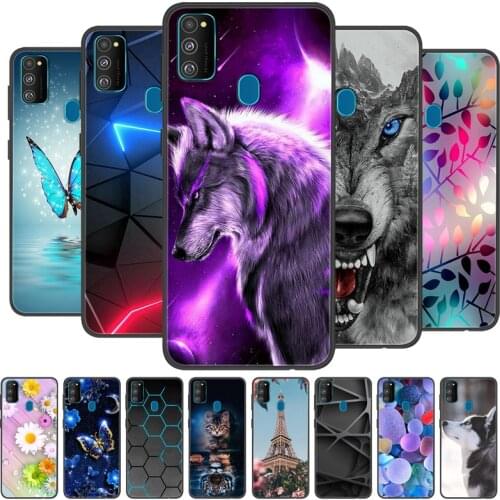 For Samsung Galaxy M21 M30S M31 A21s Case Soft Silicone Phone Back Cover For Samsung M31 A21S M30s M21 Case Funda M 30 s Case