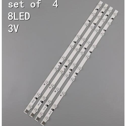 New 8LEDs LED stirp for Samsung UE32EH4000W D1GE-320SC0-R3 R2 BN96-24145A BN96-24166A 32H-3535LED-32EA SLED 2011SVS32 3228
