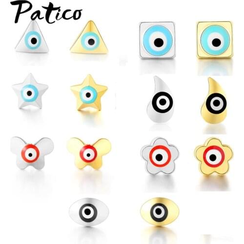 Женские золотые серьги PATICO China At AliExpress