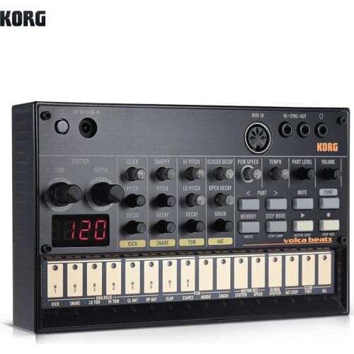KORG VOLCA KEYS Portable Analog Synthesizer Synth Built-in Delay Effect Loop Sequencer MIDI In 3.5mm Sync In/Out Headphone Jacks