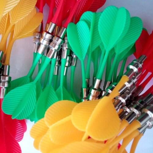 10 Pcs Replacement Magnetic Darts Plastic Wing Dart for Magnet Dartboard Target Game Toys QW