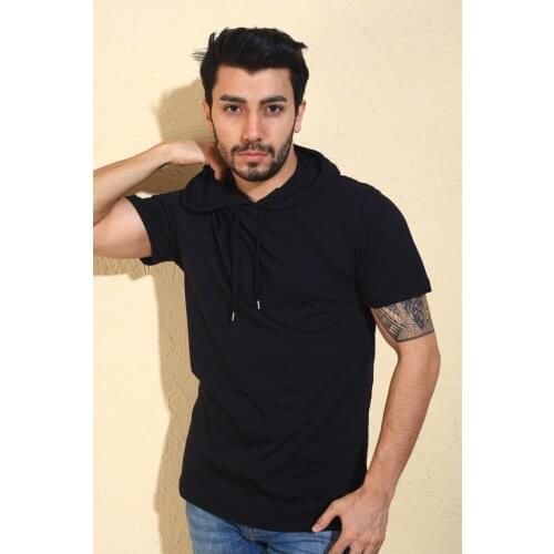 Lintel Slim Fit Men 'S Hoody Plain Tshirt