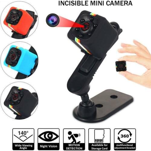 1Pcs Mini Camera HD 1080P Night Vision Camcorder Portable Motion Detection Video Small Camera DV Support Hidden TF Card Sensor