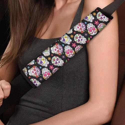 1PC Auto Car Seat Belt Cover Shoulder Pading Safety Seatbelt Sleeve Cushion Pad Protective Case Car Accessories Styling