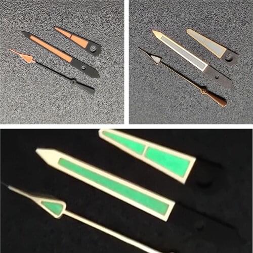 Watch Accessories SuitableFor Seiko NH36A/NH35A Luminous Pointer Diving Watch Abalone Watch Strong Luminous Hand