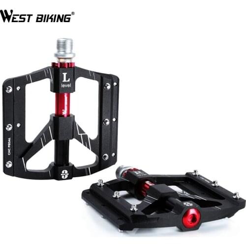 Aluminum flat pedals mtb bicycle alloy accessories footrest parts goods Bikes mixed static pedaller Cleat road mountain step