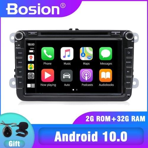 8'' 2din android 10 Car DVD player for Volkswagen GOLF 5 6 POLO PASSAT CC TIGUAN TOURAN EOS SHARAN SCIROCCO TRANSPORTER T5 CADDY