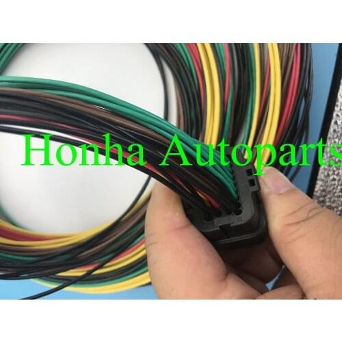 Free shipping 26 Pin/Way ECU Auto Computer Connector Oil Gas Electrical Plug With Cable Wire Pigtail For Tyco AMP 3-14372