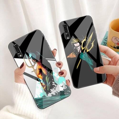 Aquaman Jason Momoa Phone Case Tempered Glass For Huawei P30 P20 P10 lite honor 7A 8X 9 10 mate 20 Pro