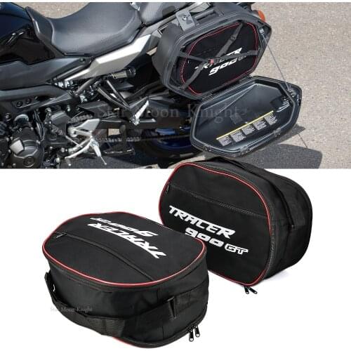 For Pannier Liner TRACER 900GT 2018 2019 and FITS FOR YAMAHA FJR 1300/TDM 900 Motorcycle luggage bags Black free shipping