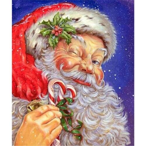 H2518 diamond painting Full Drill Kit " Santa Claus Christmas ” with Tools 5d diy Rhinestone Mosaic Diamond Embroidery Painting