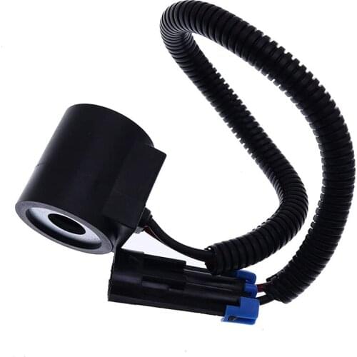 Solenoid Valve Coil 6309311 12V for Bobcat 450 453 463 553 653 853 883 953 963 S175 S185 S205 T110 T140 T180 T190