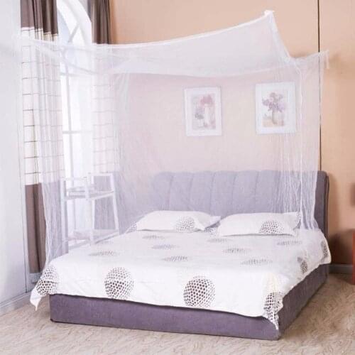 HOT 2019 Summer Mosquito Net Elegant Lace Canopy Curtain Baldachin Netting Quarto Doors For Double Moustiquaire Beds Kids Room