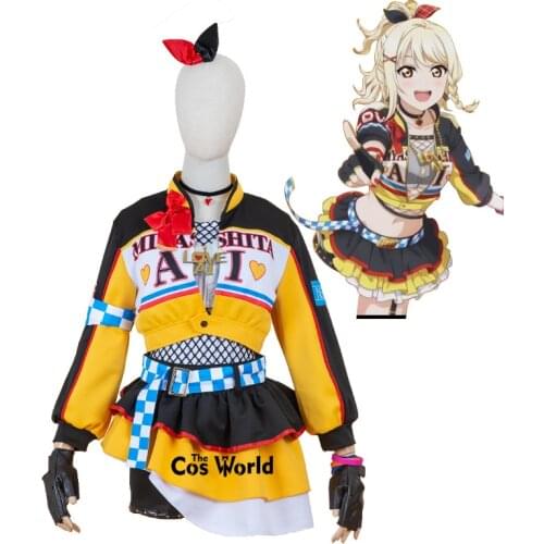 Love Live! Nijigasaki Just Believe Miyashita Ai Coat Tops Skirt Uniform Outfit Anime Customize Cosplay Costumes