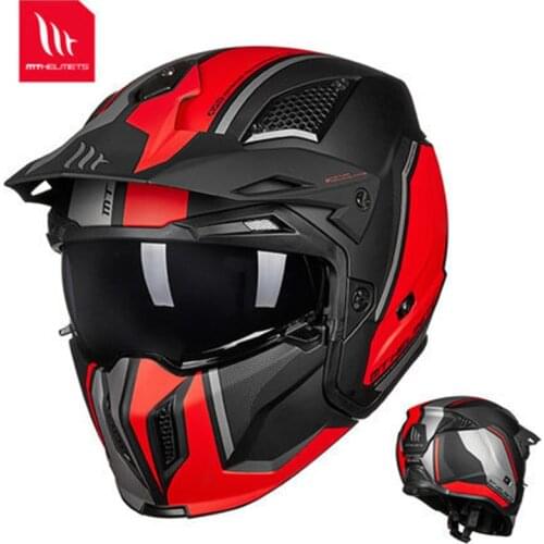 MT Professional ATV DH Motocross Full Face Motorcycle Helmet Removeable Chin Noble Dirt Bike Cascos Para Moto DOT ECE Approved