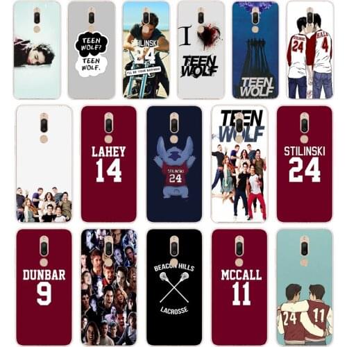 122FG Teen Wolf Stilinski 24 McCALL 11 LAHEY gift Soft Silicone Tpu Cover phone Case for Meizu M5 M5C M5S Note M6 M6S M6T case