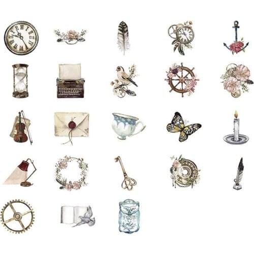 Boxed stickers Momo narrate old chapter