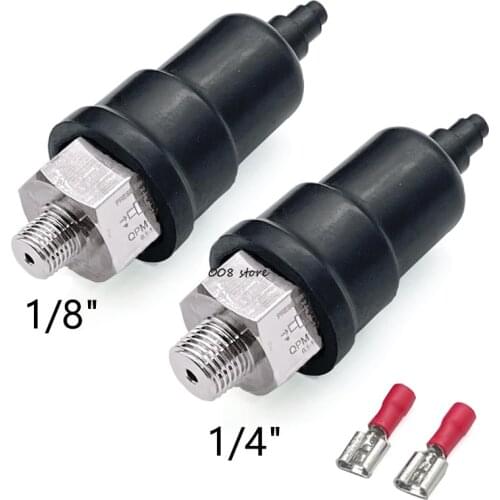 1/4" Swtich Adjustable QPM11-NC / QPM11-NO Pressure Switch Wire External Thread Nozzle
