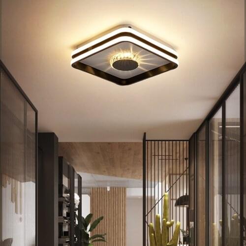 Nordic Decor Minimalist Entrance Round Ceiling Lamp Modern Cloakroom Led Lights For Home Art Corridor Aisle Lighting Light