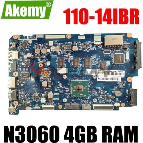 P/N: 5B20L77416 5B20L77418 For Lenovo IdeaPad 110-14IBR laptop motherboard CG420 NM-A805 CPU:N3060 RAM: 4GB 100% fully tested
