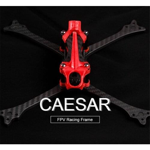 Foxeer Caesar 5Inch FPV Racing Drone Frame Kit 220mm Wheelbase Toray T700 Carbon Fiber With Silky Coating NANO 14*14mm Camera
