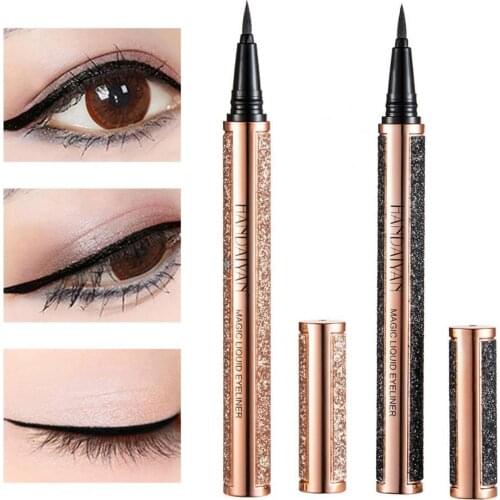 Eyeliner Glue-free Self Adhesive Lashes Waterproof Magic Eye Makeup Liner for Stage Performance