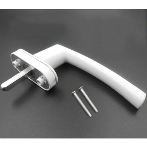 Steel door window Metal Handle sliding door turning handle