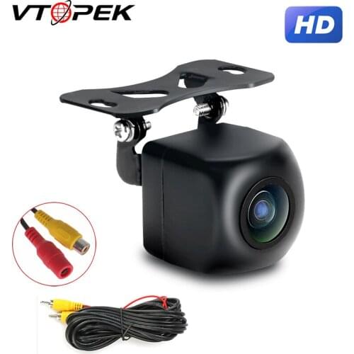 Vtopek HD Car Rear View Camera Backup Reverse Camera Reversing Image Waterproof Night Vision For Auto Audio Car Monitor AV Port