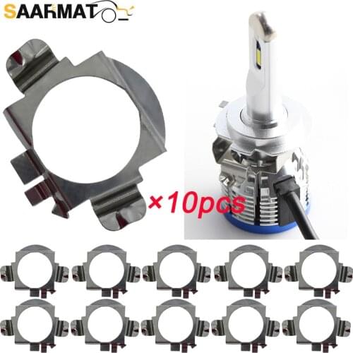 10pcs Adapter Led H7 For Volkswagen Base Car Holder H7 For BMW Audi Mercedes-Benz Buick Ford Focus With Headlamp Metal Excellent