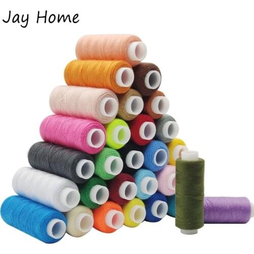 39PCS Sewing Thread Kit 250 Yards Per Spools Polyester Thread for Embroidery and Hand Sewing Thread DIY Cross Stitch Craft