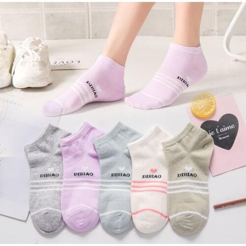 5/10 Pairs Japanese Kawaii Women Cartoon Tube Socks Cute Panther Cotton Long Socks Female and Ladies Pink White Sox