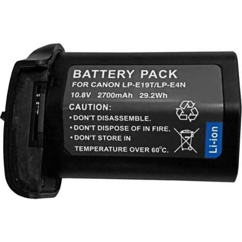 LP-E4N Full Decoding LP-E19 Camera Battery For Canon EOS 1DX MARK 2/ 1DX / 1DS MARK 3/1D MA SLR Camera Battery