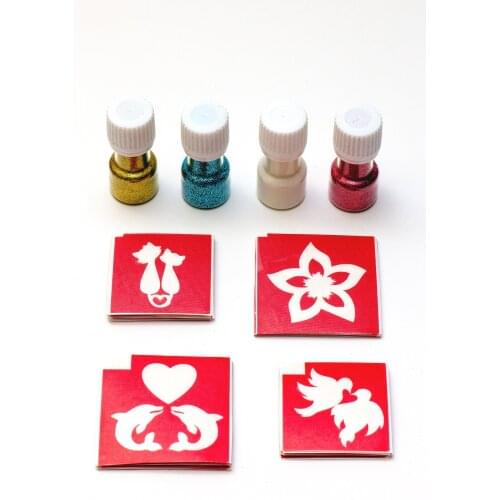 Белый ёж Tattoo Sets