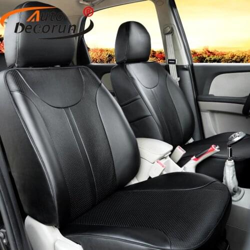 AutoDecorun exact seat cover for suzuki grand vitara 2007 2008 accessories car seat covers set PU leather seats cushion supports