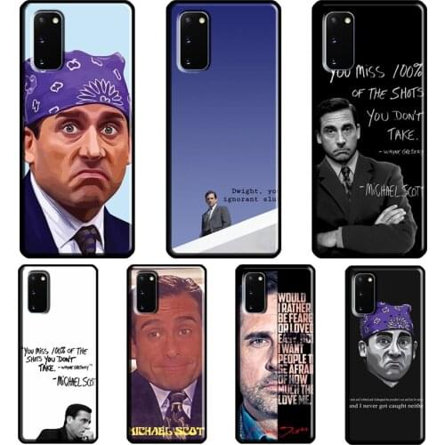 Michael Scott The Office Cover For Samsung Galaxy S20 FE S21 Ultra Note 20 Note9 Note10 S8 S9 S10 Plus Phone Case