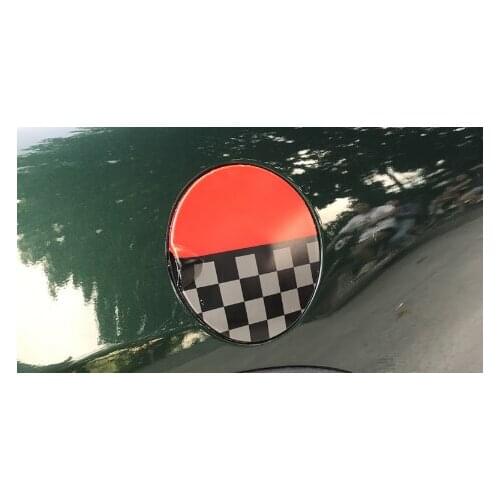 Car fuel tank cover shell modified special fuel tank cover sticker refit decoration modified min mi cooper countryman F55 F56