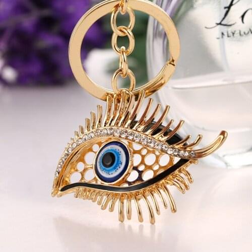 2020 Tinykenro new hot style fashion rhinestone noble cat eye big dazzling bag wallet keychain