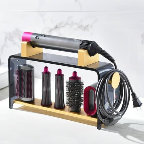 Suitable For Dyson Curling Iron Storage Rack Vertical Punch-free Hair Styling Machine Table Stand